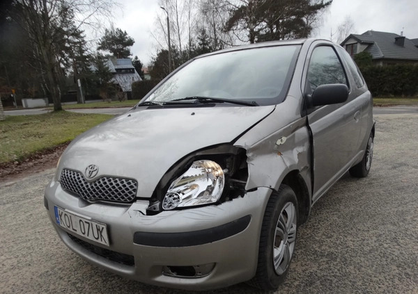 Toyota Yaris cena 1700 przebieg: 499999, rok produkcji 2004 z Żnin małe 56